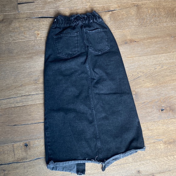 OAK & FORT Denim Skirt - Picture 6 of 8